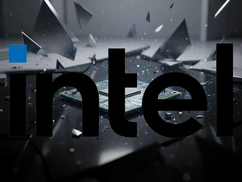 Intel Aktie: 370 Basispunkte Marktanteil verloren - Foto: über boerse-global.de