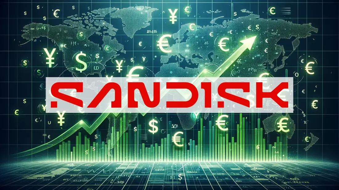 SanDisk: Entre una Oferta Hostil a Descuento y el Apoyo de los Grandes Fondos Illustration mit AI erstellt übermittelt durch boerse-global.de