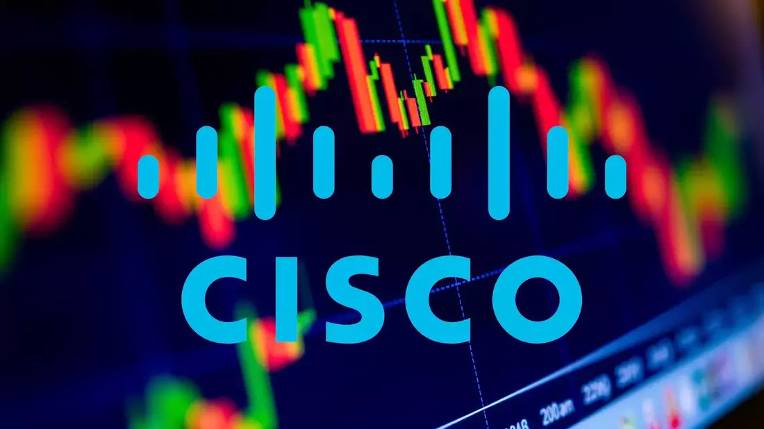 Cisco logra su mayor rally en dos décadas mientras acelera su transformación hacia la IA Illustration mit AI erstellt übermittelt durch boerse-global.de