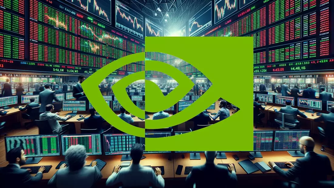 Nvidia's Network Boom Masks a China Void: Earnings Test Looms as Market Share Hits Zero Illustration mit AI erstellt übermittelt durch boerse-global.de