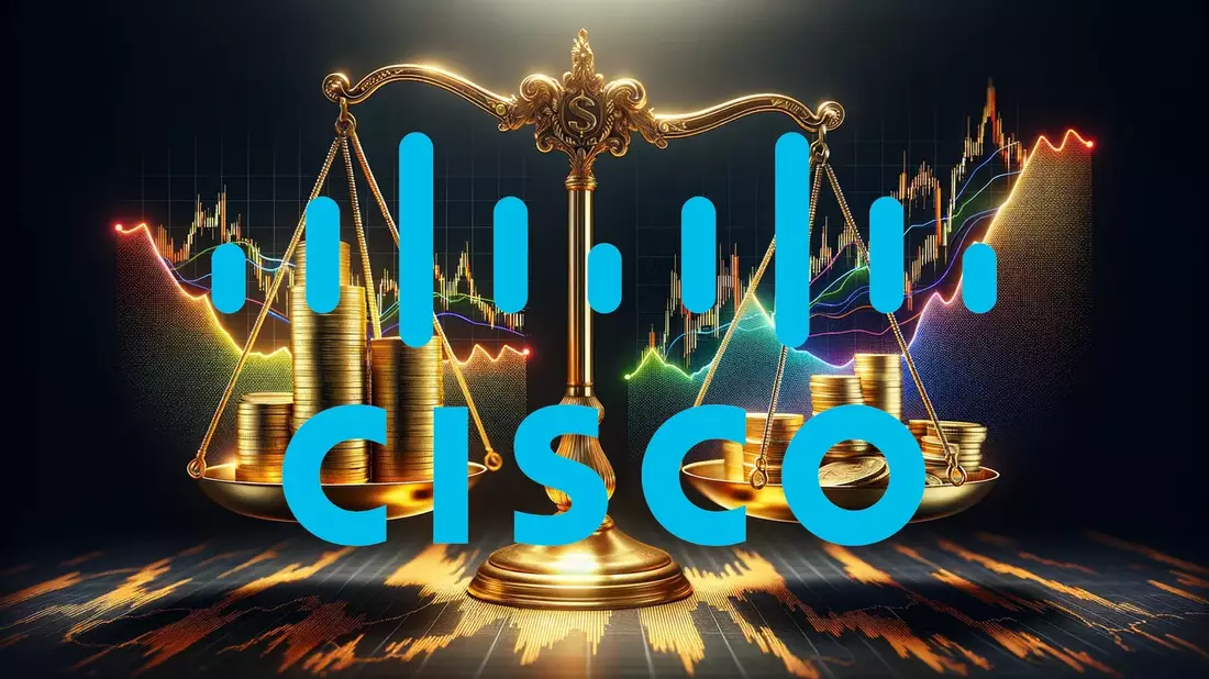 Cisco rompe moldes: beneficio récord, duplica sus pedidos de IA y recorta 4.000 empleos Illustration mit AI erstellt übermittelt durch boerse-global.de