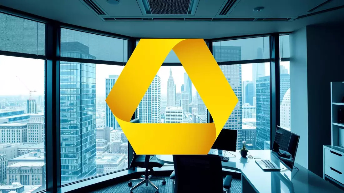 Commerzbank’s €5.9 Billion Profit Ambition and AI Overhaul Put UniCredit’s Lowball Offer Under Pressure Illustration mit AI erstellt übermittelt durch boerse-global.de
