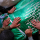 Al-Haddad, dessen Leichnam in eine Hamas-Flagge gehüllt war, galt als einer der Drahtzieher des Terrorangriffs vom 7. Oktober 2023. - Foto: Jehad Alshrafi/AP/dpa