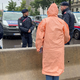Die Polizei ist mit einem Großaufgebot im Einsatz. - Foto: Matthias Röder/dpa