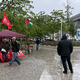 Wie groß werden die Demos im regnerischen und kalten Wien? - Foto: Britta Schultejans/dpa