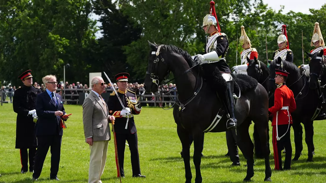 König Charles III. bei der Royal Windsor Horse Show. - Bild: Aaron Chown/PA Wire/dpa