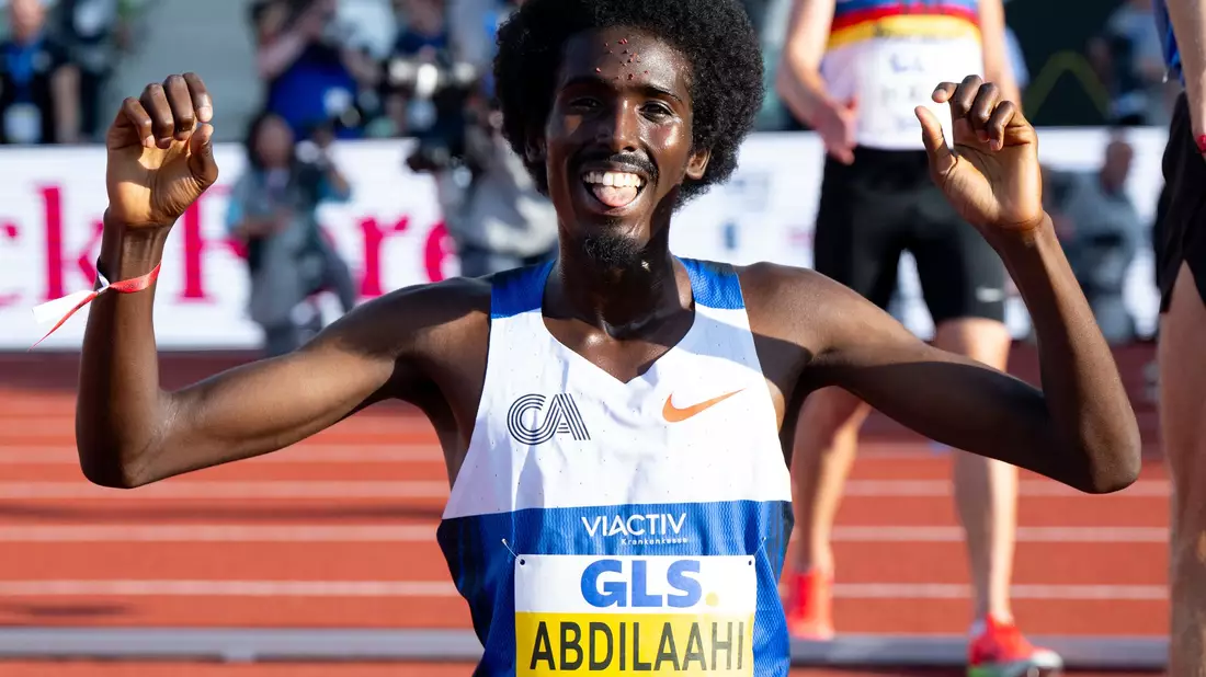 Hält nun auch den deutschen Rekord über 3.000 Meter: Mohamed Abdilaahi. (Archivbild) - Bild: Sven Hoppe/dpa