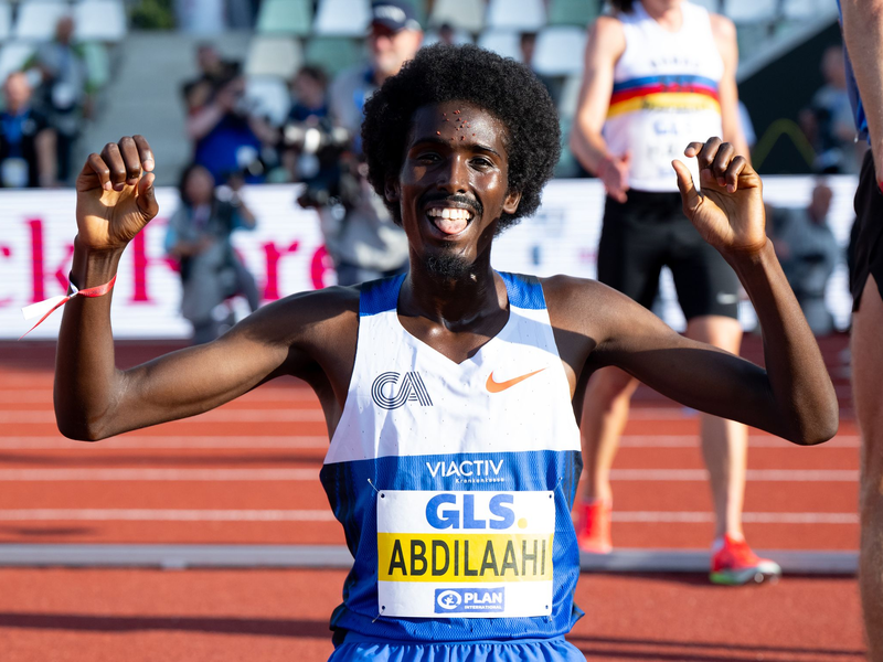 Hält nun auch den deutschen Rekord über 3.000 Meter: Mohamed Abdilaahi. (Archivbild) - Foto: Sven Hoppe/dpa