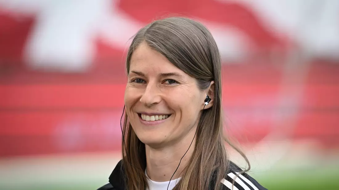 Nach fünf Spielen ist für Marie-Louise Eta Schluss bei den Bundesliga-Männern von Union Berlin. - Bild: Soeren Stache/dpa