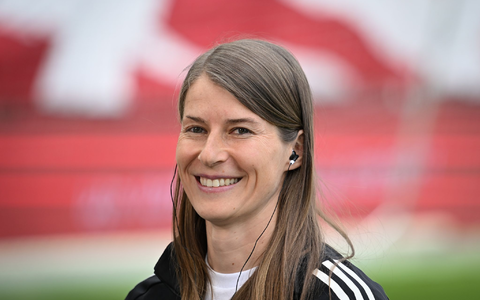 Nach fünf Spielen ist für Marie-Louise Eta Schluss bei den Bundesliga-Männern von Union Berlin. - Foto: Soeren Stache/dpa