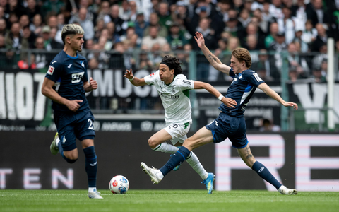 Hoffenheim unterlag Borussia Mönchengladbach. - Foto: Fabian Strauch/dpa