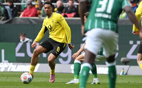 Dortmund Felix Nmecha sammelte vor der WM wichtige Spielpraxis. - Foto: Carmen Jaspersen/dpa