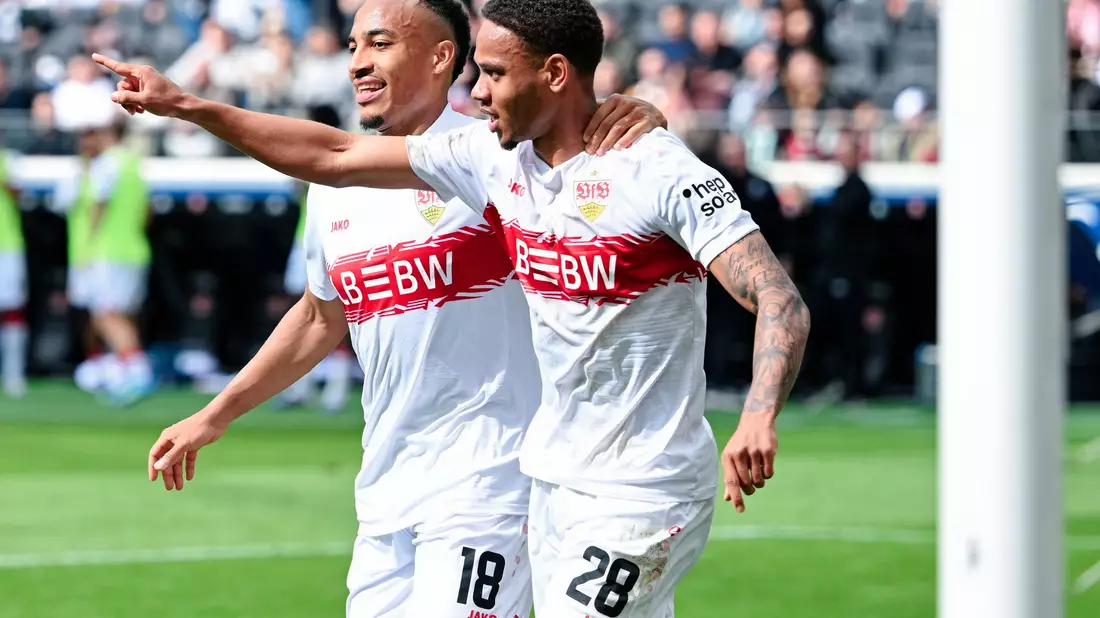 Der VfB Stuttgart machte den Einzug in die Königsklasse perfekt. - Bild: Uwe Anspach/dpa