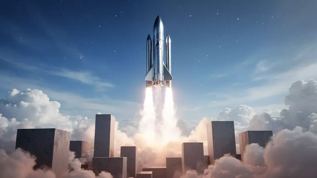 Scottish Mortgage: SpaceX 18% des Portfolios Illustration mit AI erstellt übermittelt durch boerse-global.de