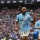 Antoine Semenyo von Manchester City jubelt nach seinem Führungstreffer. - Foto: Richard Pelham/AP/dpa