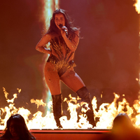 Sarah Engels singt ihren ESC-Hit «Fire». - Foto: Jens Büttner/dpa
