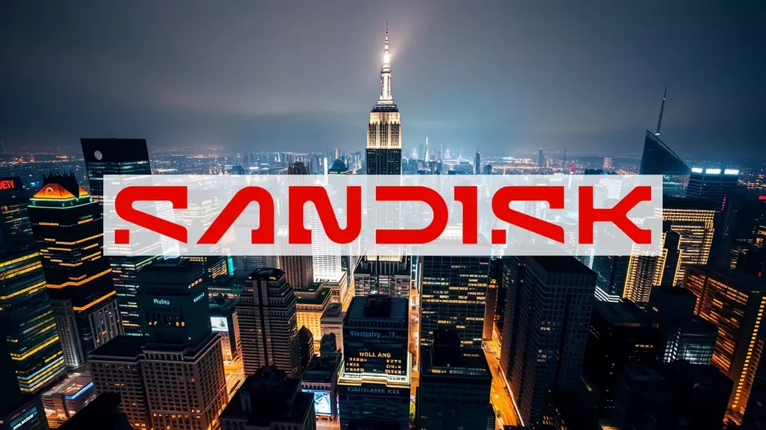 SanDisk: 42.000 Millones en Contratos y un Precio que Desafía la Lógica del Valor Illustration mit AI erstellt übermittelt durch boerse-global.de