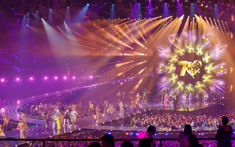 Der 70. Eurovision Song Contest - kurz ESC - fand in Wien statt.  - Foto: Jens Büttner/dpa
