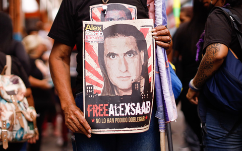 Nach seiner ersten Festnahme hatte es in Venezuela Proteste für Saabs Freilassung gegeben. (Archivbild) - Foto: Jesus Vargas/dpa