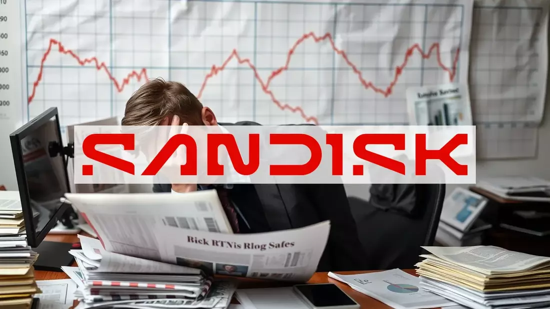 SanDisk: El HBF marca el próximo gran salto tecnológico mientras el mercado digiere una prima del 430% Illustration mit AI erstellt übermittelt durch boerse-global.de