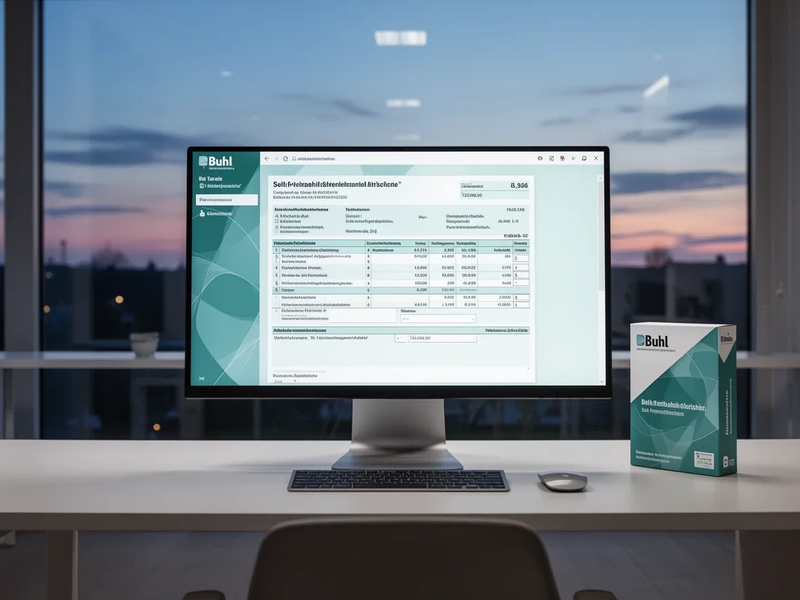 Buhl tax 2024 Professional: Steuersoftware für Selbstständige im Test - Foto: über boerse-global.de