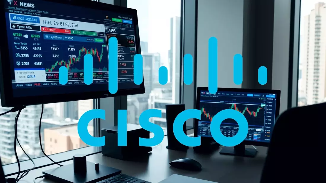 Cisco alcanza máximos de 52 semanas: la fiebre de la IA dispara los pedidos un 50% y reordena la plantilla Illustration mit AI erstellt übermittelt durch boerse-global.de