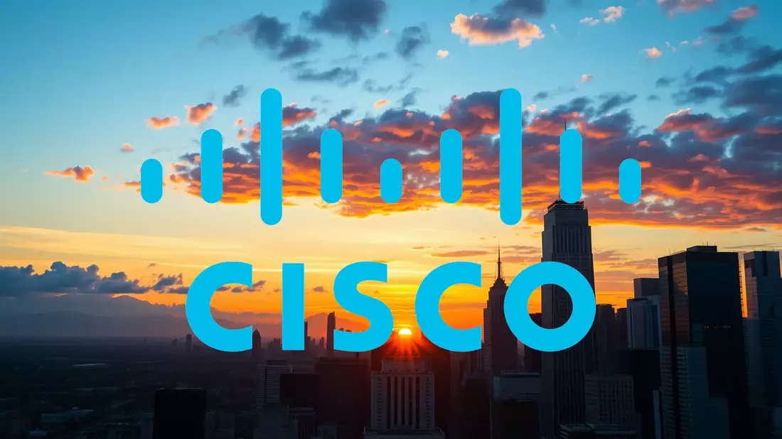 Cisco se reinventa con la IA: pedidos de 9.000 millones, recorte de 4.000 empleos y la acción en máximos de dos décadas Illustration mit AI erstellt übermittelt durch boerse-global.de