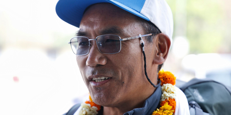 Der bekannte Sherpa-Bergführer Kami Rita. (Archivbild) - Foto: Gopen Rai/AP/dpa