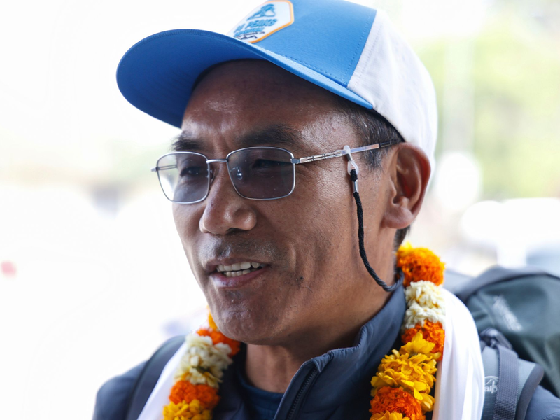Der bekannte Sherpa-Bergführer Kami Rita. (Archivbild) - Foto: Gopen Rai/AP/dpa