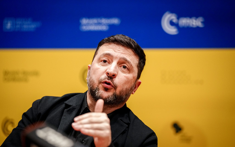 Der ukrainische Präsident Wolodymyr Selenskyj dankte seinem Militär für die «Treffsicherheit». (Archivbild) - Foto: Kay Nietfeld/dpa