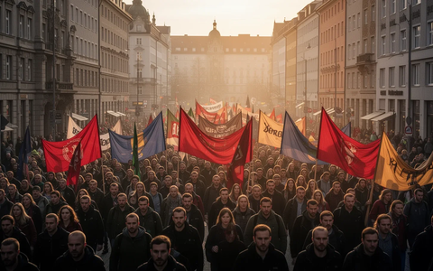 Krachparade in München: Tausende protestieren gegen Mietenwahnsinn - Foto: über boerse-global.de