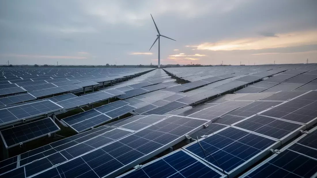 iShares Global Clean Energy: 68% Jahresrendite, RSI überkauft Illustration mit AI erstellt übermittelt durch boerse-global.de