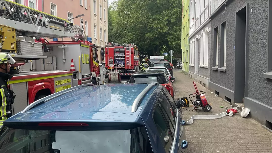 FW-DO: Küchenbrand in Mehrfamilienhaus in der Dortmunder Nordstadt - Bild: presseportal.de
