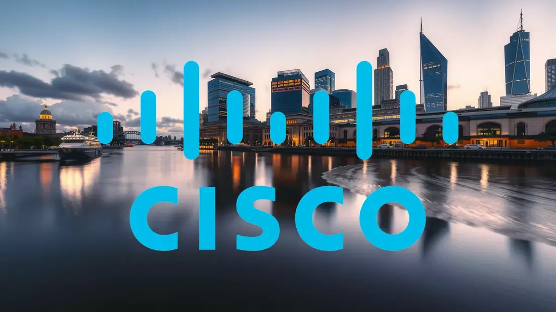 Cisco Shares Soar 24% in Historic Week as $9 Billion AI Target Overlaps with 4,000 Job Cuts Illustration mit AI erstellt übermittelt durch boerse-global.de