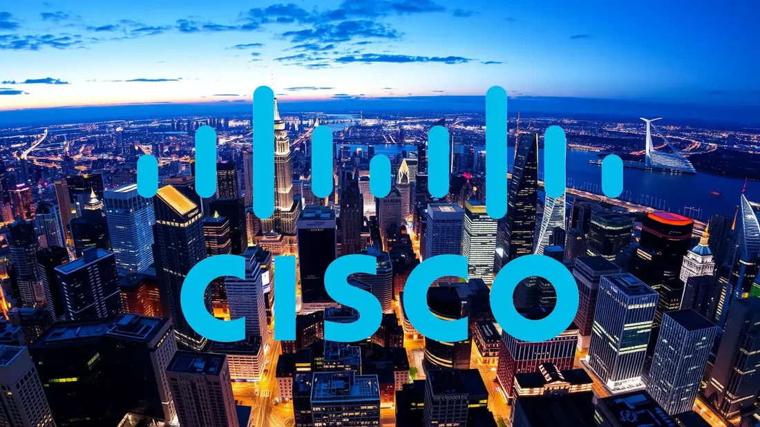 Cisco: récord de ingresos, recorte de plantilla y un rally del 24% semanal que reescribe su narrativa Illustration mit AI erstellt übermittelt durch boerse-global.de
