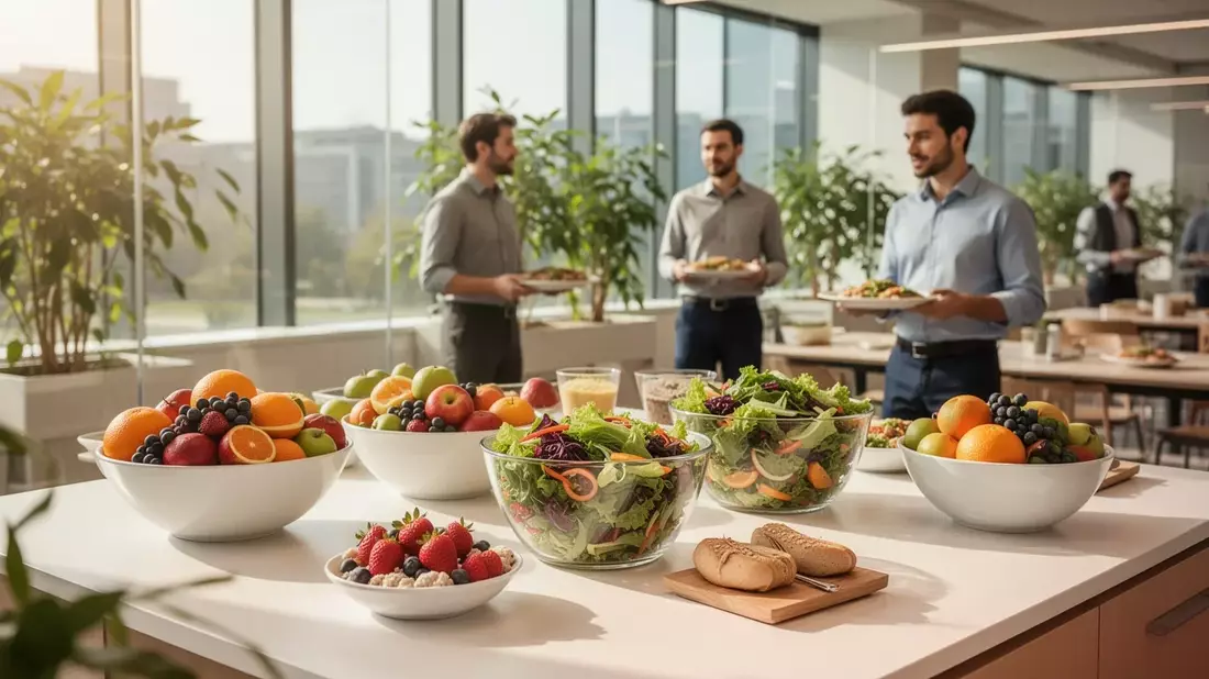 Gesunde Ernährung am Arbeitsplatz wird zum Produktivitätsfaktor - Bild: über boerse-global.de