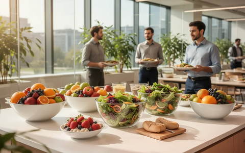 Gesunde Ernährung am Arbeitsplatz wird zum Produktivitätsfaktor - Foto: über boerse-global.de