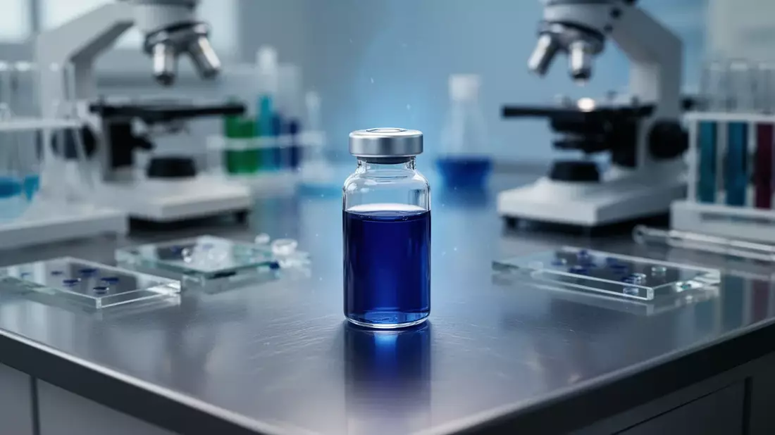 Methylenblau: Der blaue Farbstoff, der Biohacker elektrisiert - Bild: über boerse-global.de