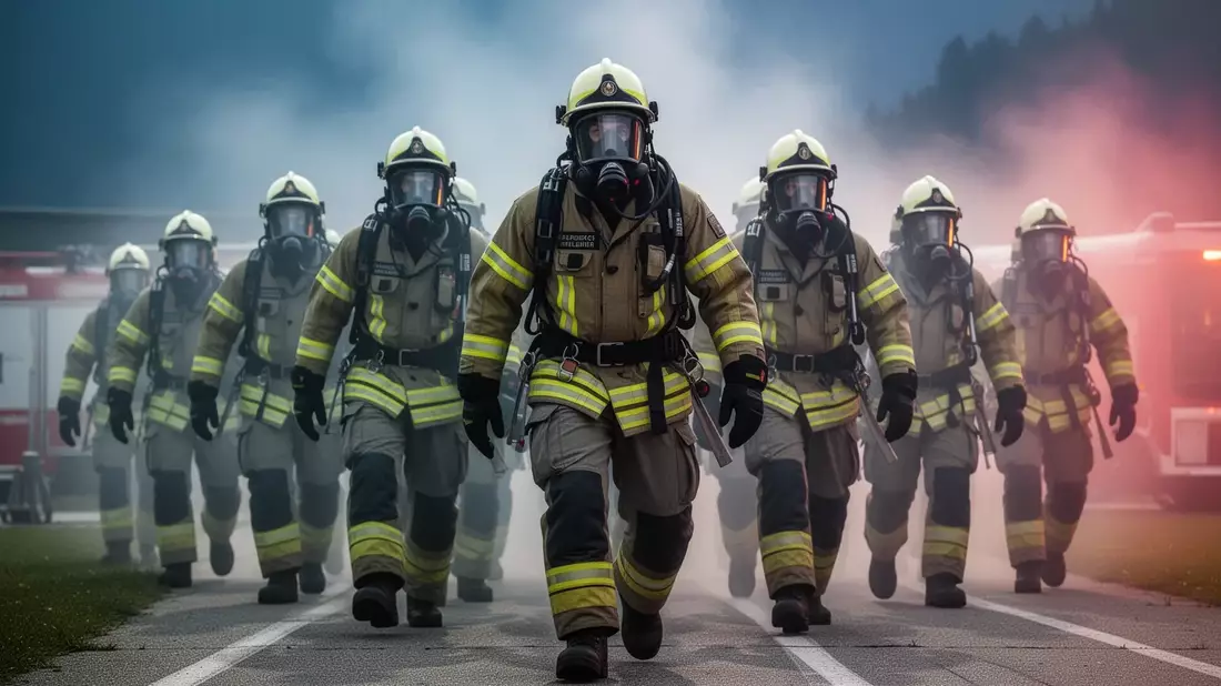 Feuerwehr Mühlhausen: 22 Helfer bestehen anspruchsvolle Atemschutz-Prüfung - Bild: über boerse-global.de