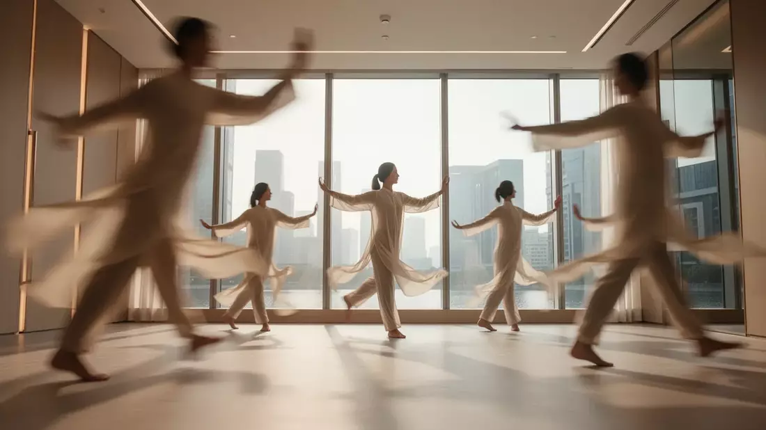 Integrales Qi Gong: Neue Studien belegen Stress-Reduktion um 20 Prozent Illustration mit AI erstellt übermittelt durch boerse-global.de