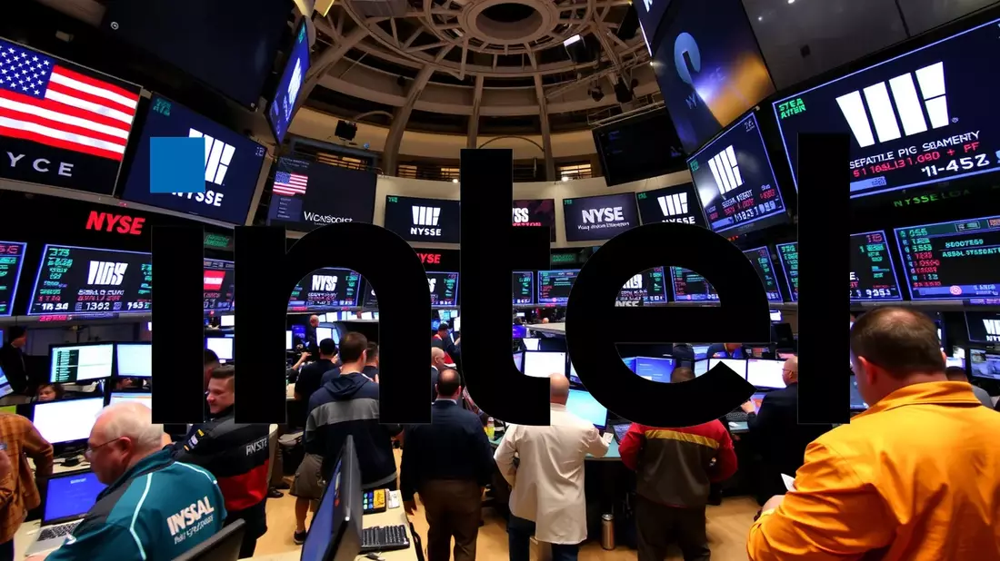 Intel: el regreso a la F1 con McLaren contrasta con la pérdida de cuota en servidores y la corrección de la acción Illustration mit AI erstellt übermittelt durch boerse-global.de