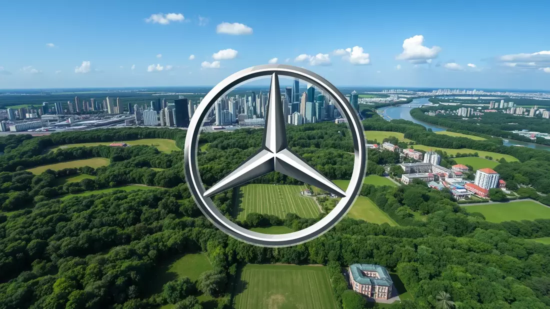 Mercedes-Benz Faces a Fortnight of Reckoning as C-Class Launch and LA Showdown Loom Illustration mit AI erstellt übermittelt durch boerse-global.de