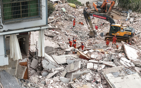 Bei einem Erdbeben in Südchina sind mindestens drei Menschen ums Leben gekommen.  - Foto: Li Hanchi/XinHua/dpa