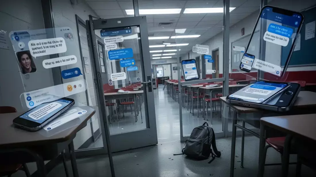 Klassenchats außer Kontrolle: Immer mehr Straftaten in Schülergruppen - Bild: über boerse-global.de