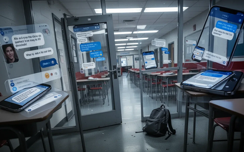 Klassenchats außer Kontrolle: Immer mehr Straftaten in Schülergruppen - Foto: über boerse-global.de