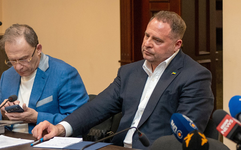 Andrij Jermak war die einst rechte Hand von Präsident Wolodymyr Selenskyj. (Archivfoto) - Foto: Dan Bashakov/AP/dpa
