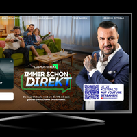 Pause gedrückt, Marke im Fokus: Seven.One Media führt neue Streaming-Werbeform Pause Ad auf Joyn ein - CosmosDirekt ist First Mover - Foto: presseportal.de