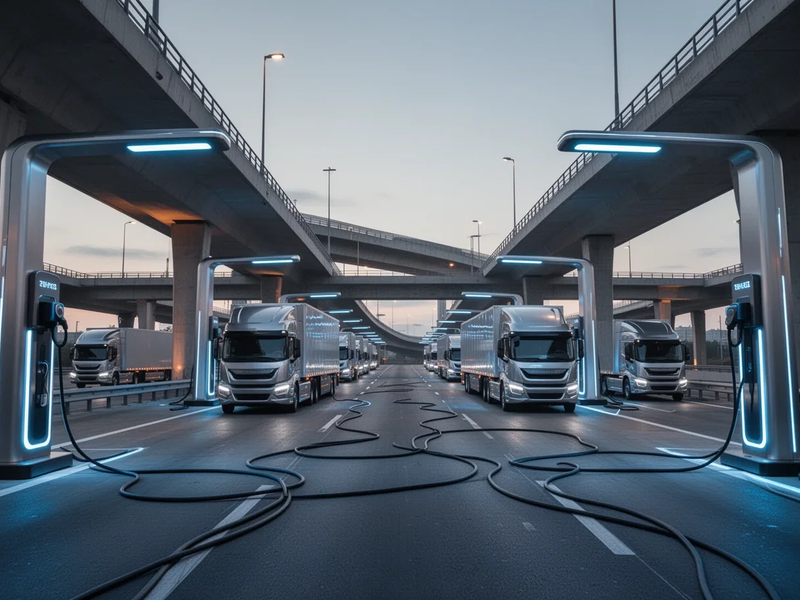 EU-Lkw-Wende: Milliardenloch bei Ladeinfrastruktur droht - Foto: über boerse-global.de