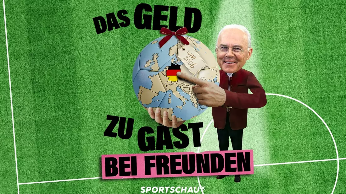 Das Geld zu Gast bei Freunden / Podcast über Die wirklich wahre Geschichte, wie Deutschland WM-Gastgeber 2006 wurde / ab 19. Mai 2026 in ARD Sounds - Bild: presseportal.de