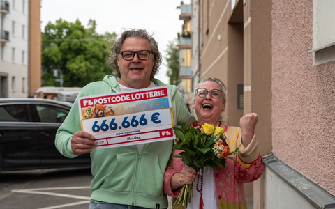 München im Millionen-Glück: Postcode Lotterie verteilt zwei Millionen Euro an 123 Glückspilze - Foto: presseportal.de